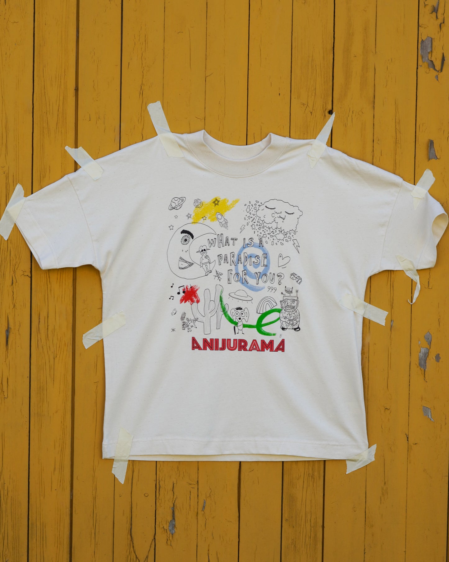 ANIJURAMA T-Shirt What is a paradise for you?